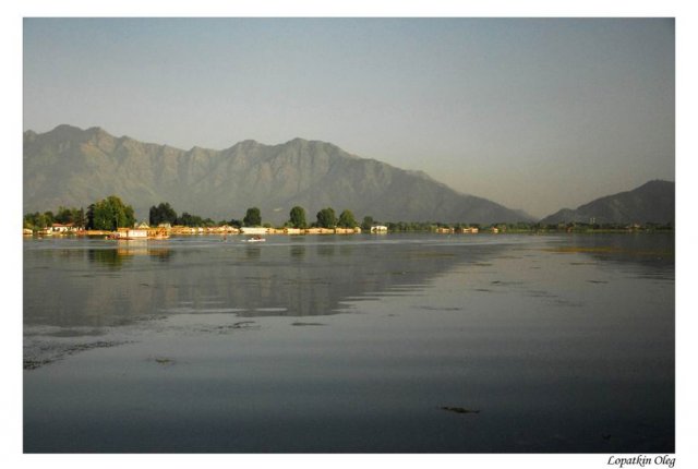 Озеро Дал, Шринагар, Индия