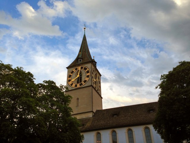 Церковь Святого Петра, Цюрих