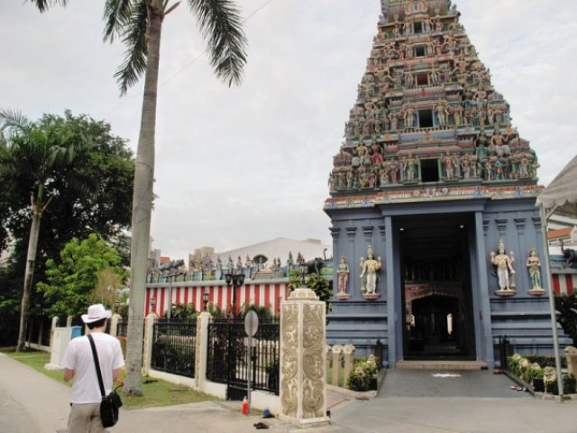 Индуистский храм в Сингапуре
