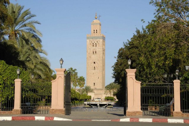 Мечеть Кутубия и её минарет, Марракеш