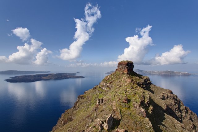 Скала Скарос, Санторини