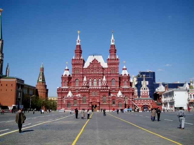 Красная Площадь в Москве, Россия