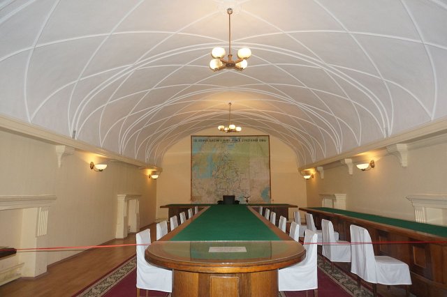 Зал для переговоров, бункер И.В. Сталина, Самара
