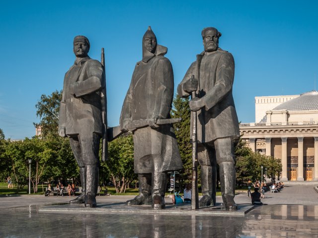 Площадь Ленина, Новосибирск
