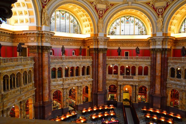 Библиотека Конгресса в Вашингтоне