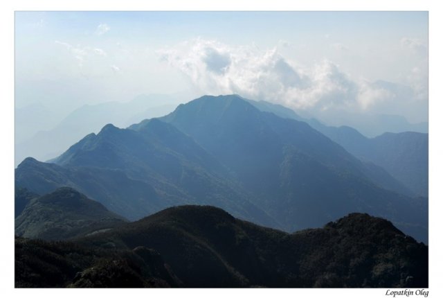 Вид с вершины Фан Си Пан