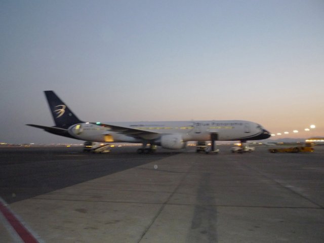 Самолет в аэропорту Шарм-эль-Шейха