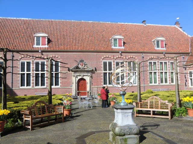 Внутренний дворик музея.