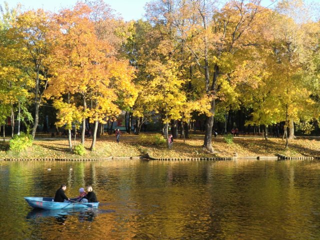 Осень в Воронцовском парке.